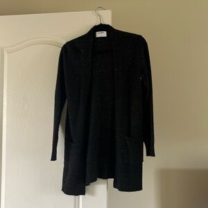 Old Navy long line open front cardigan with pockets